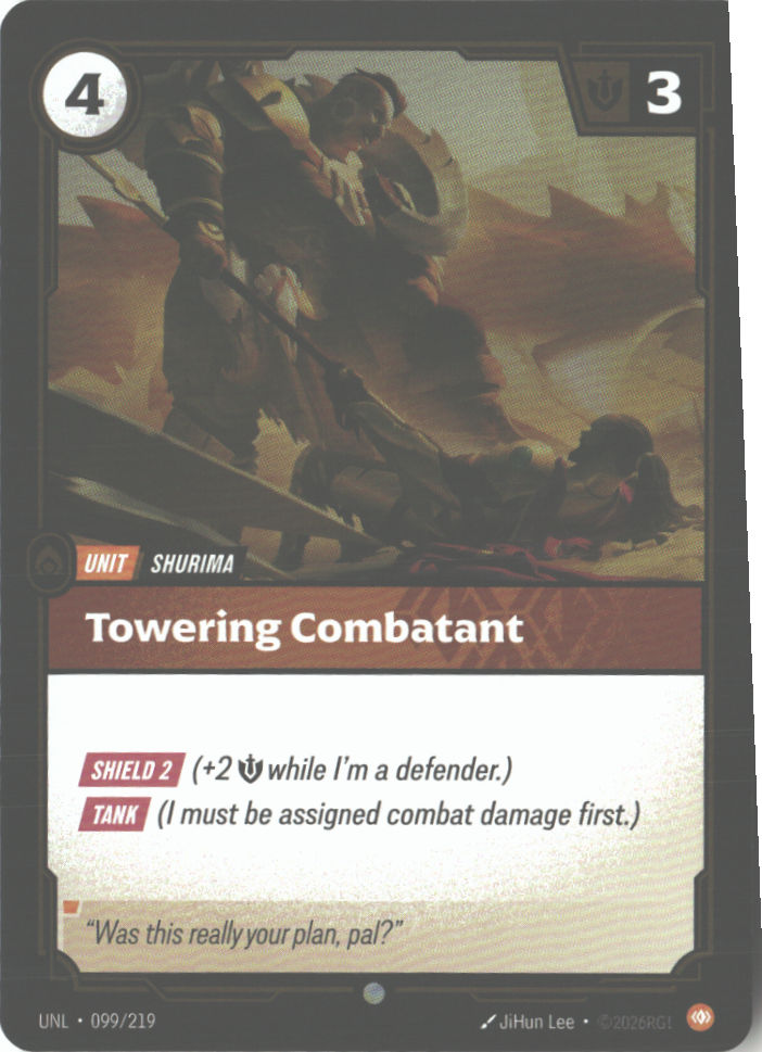 Towering Combatant