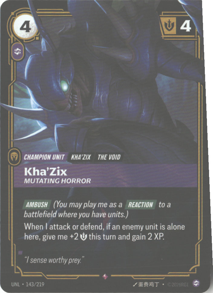 Kha'Zix, Mutating Horror