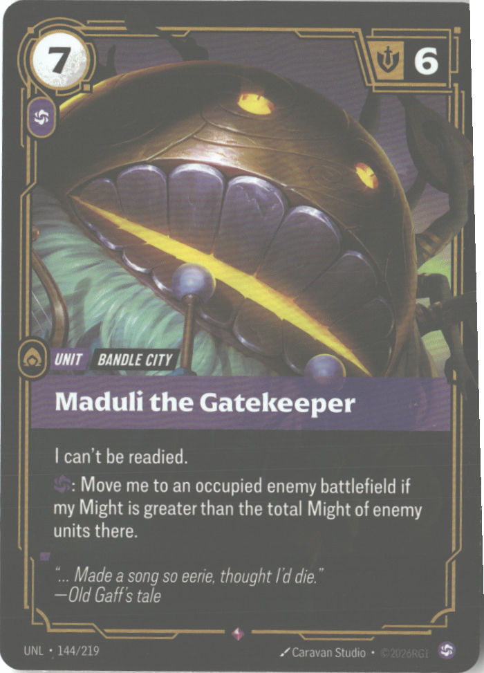 Maduli the Gatekeeper