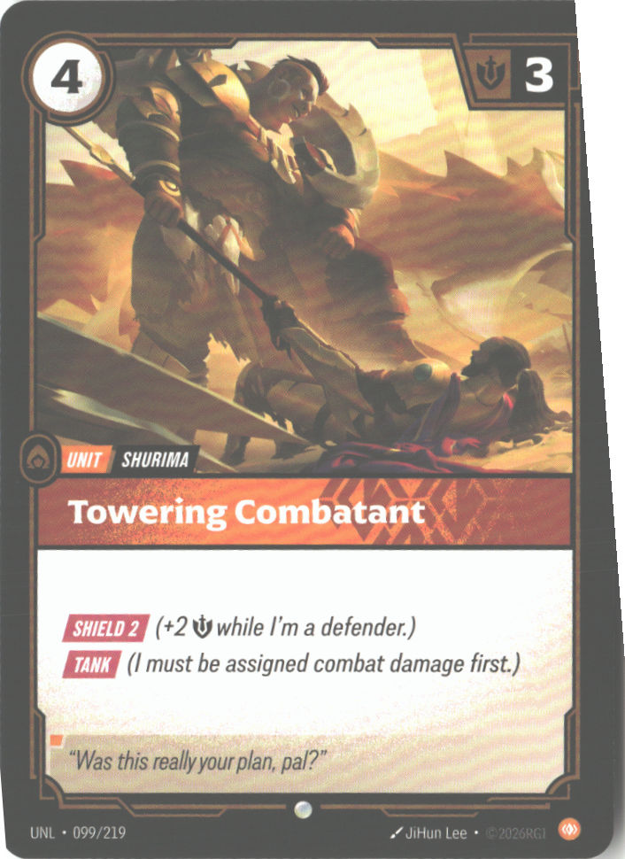 Towering Combatant