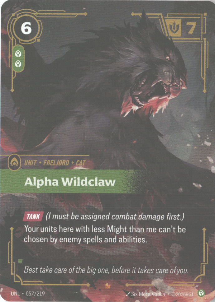 Alpha Wildclaw