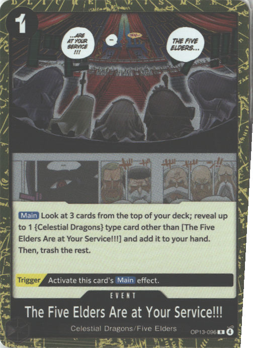 The Five Elders Are at Your Service!!!