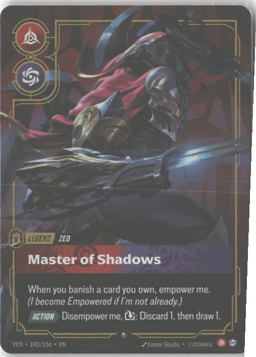 Zed, Master of Shadows