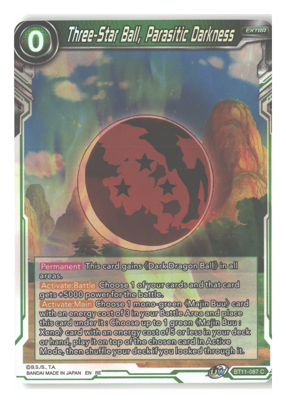 Three-Star Ball, Parasitic Darkness