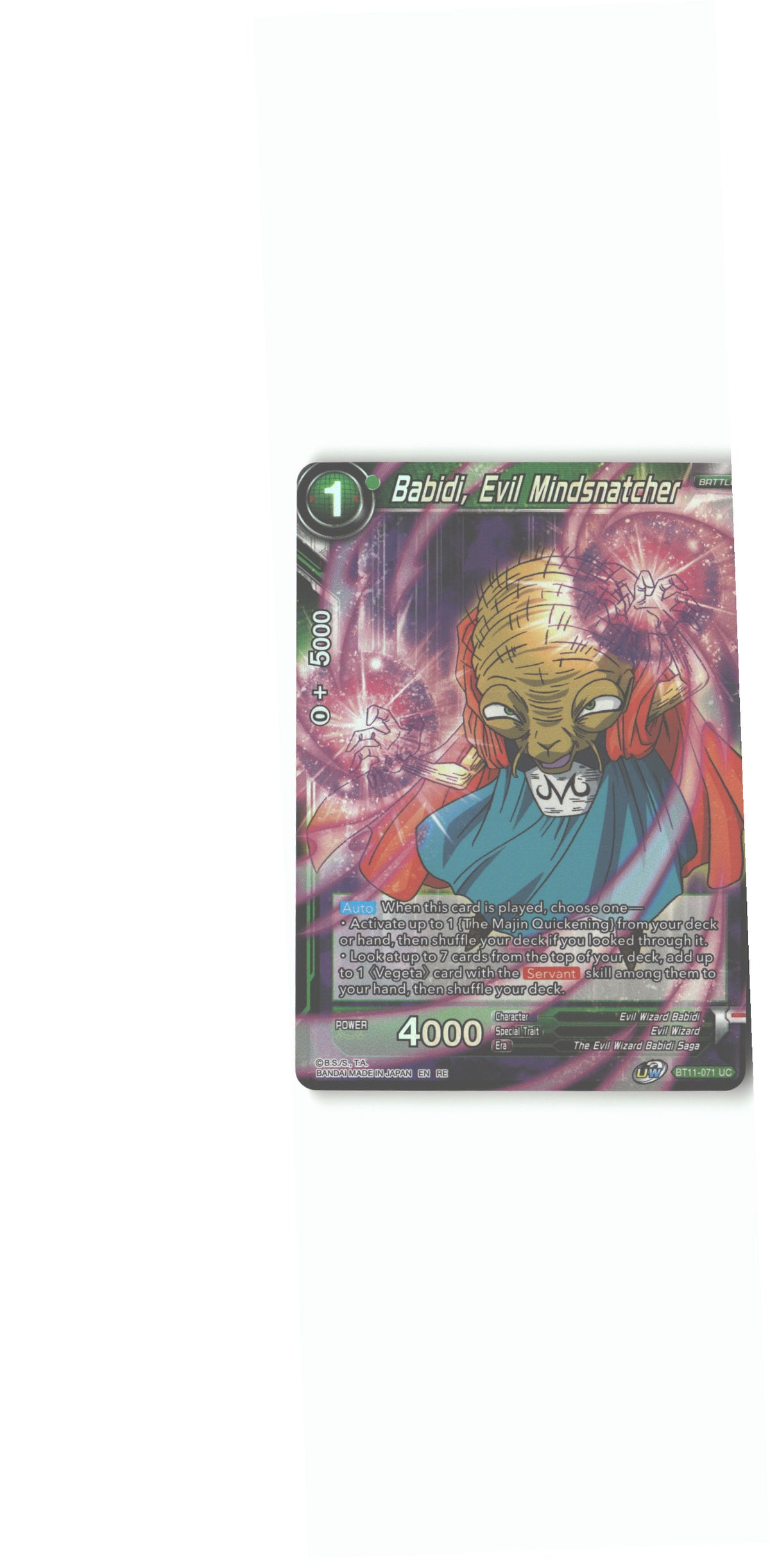 Babidi, Evil Mindsnatcher