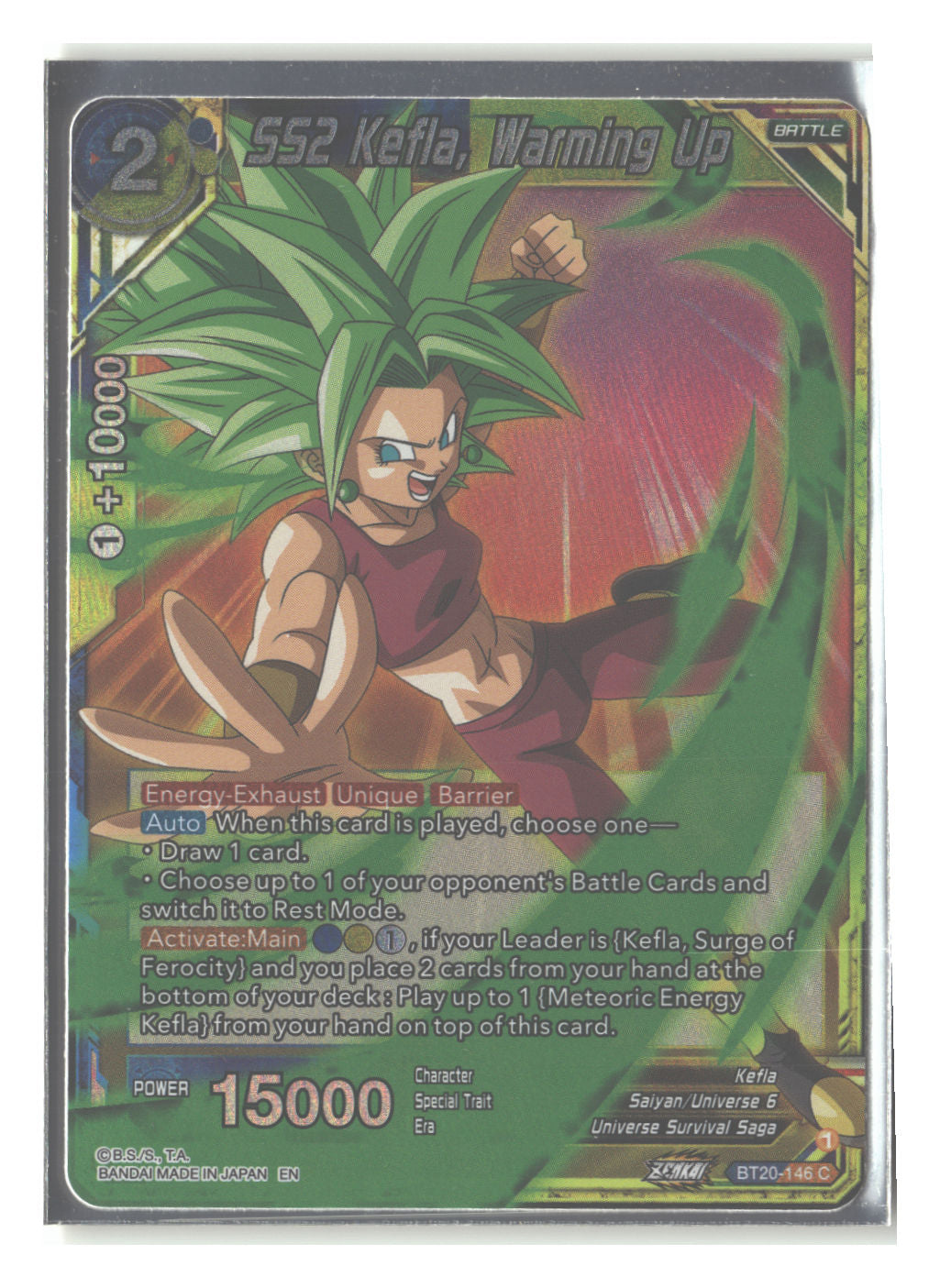 SS2 Kefla, Warming Up