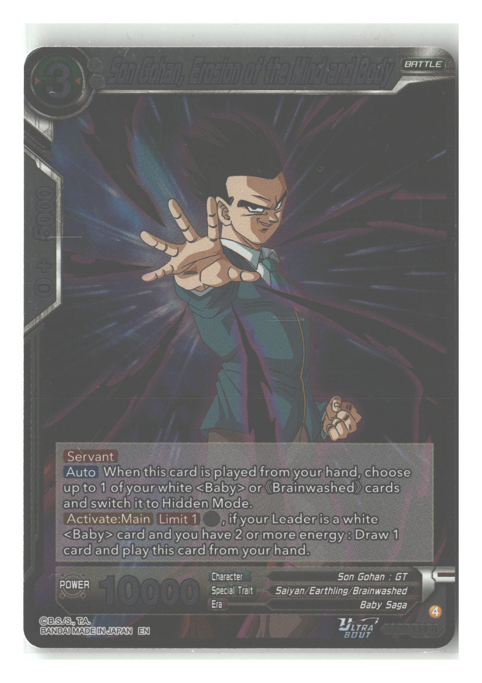 Son Gohan, Erosion of the Mind and Body