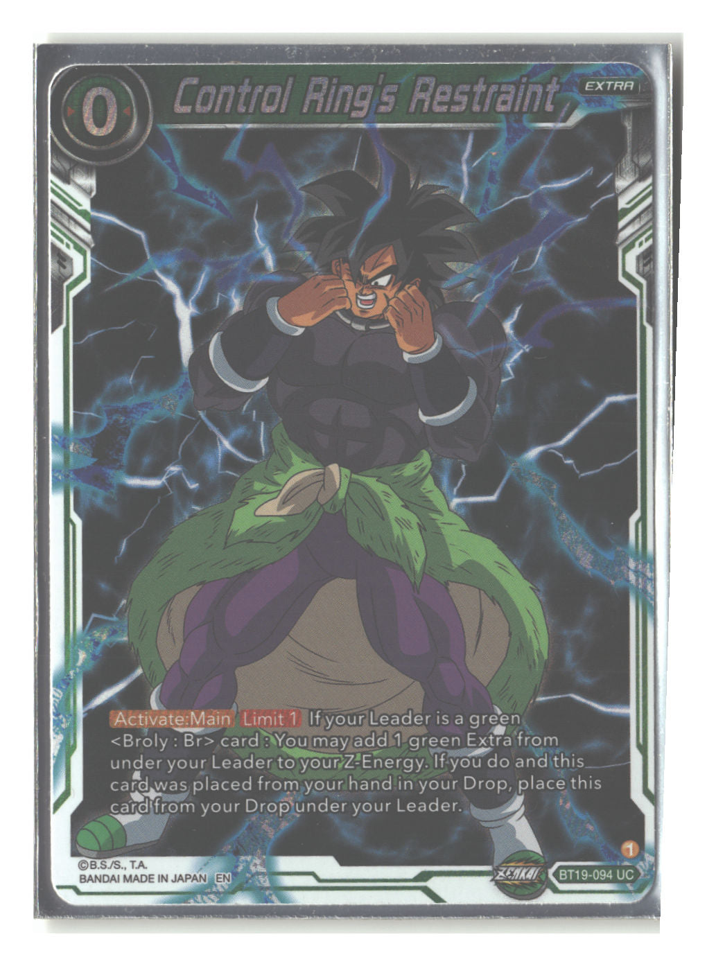 Control Ring's Restraint