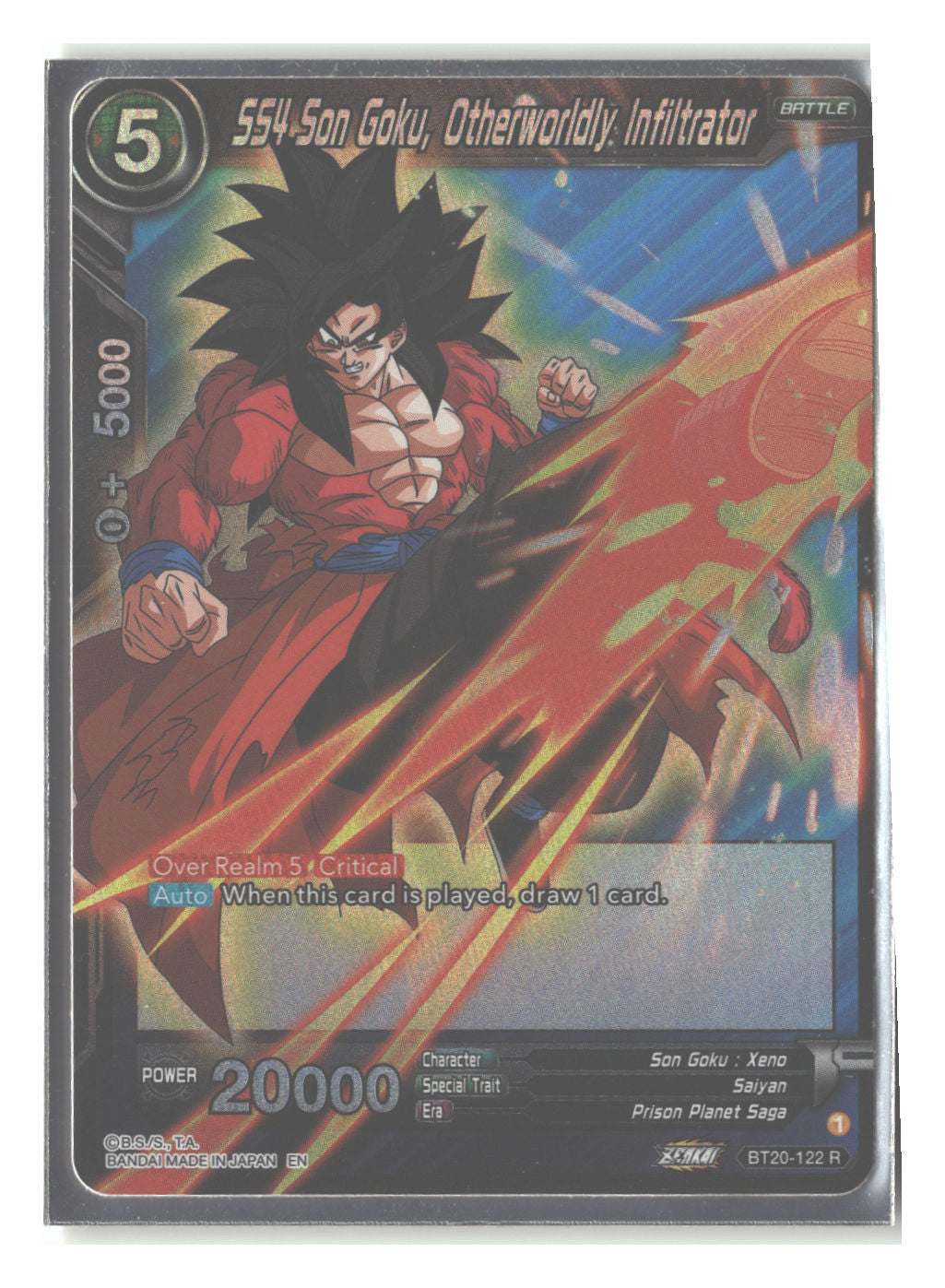 SS4 Son Goku, Otherworldly Infiltrator