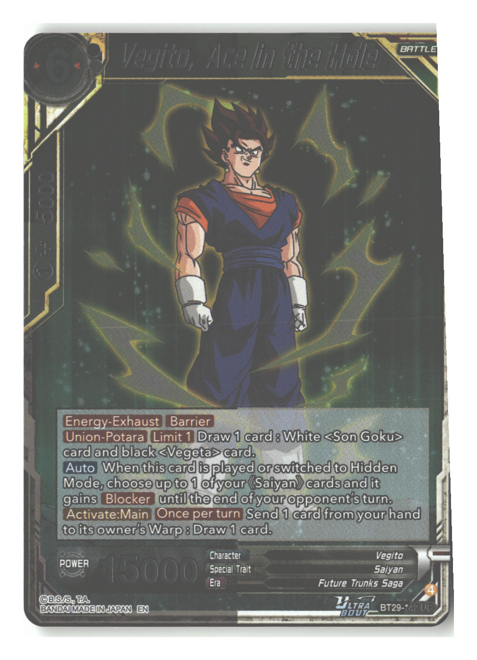 BT29-142 Vegito, Ace in the Hole