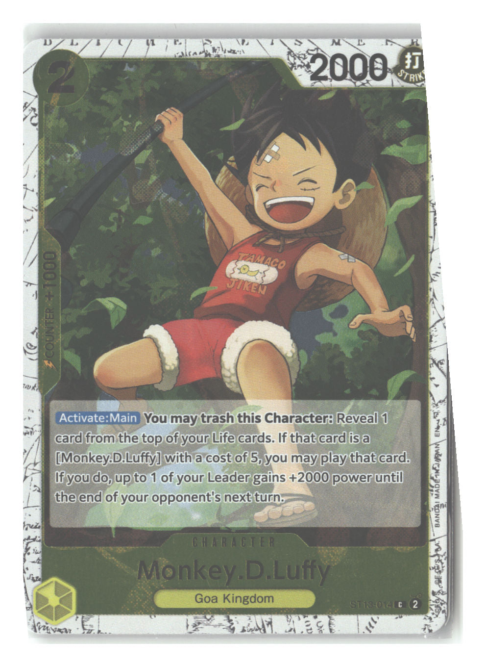 Monkey.D.Luffy - ST13-014 (Pirate Foil)
