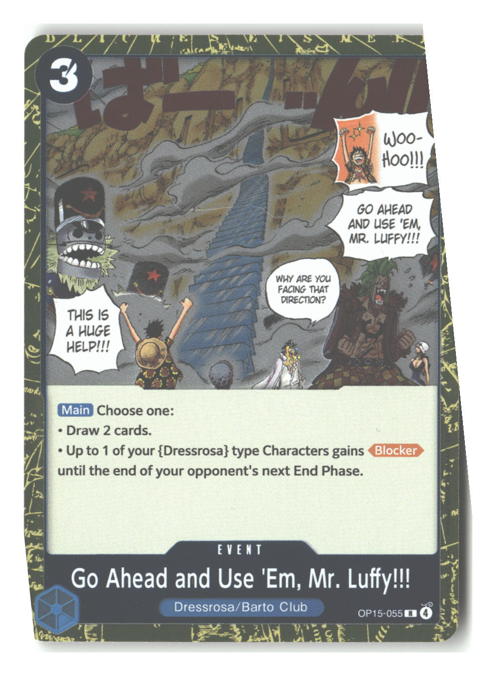 Go Ahead and Use 'Em, Mr. Luffy!!!