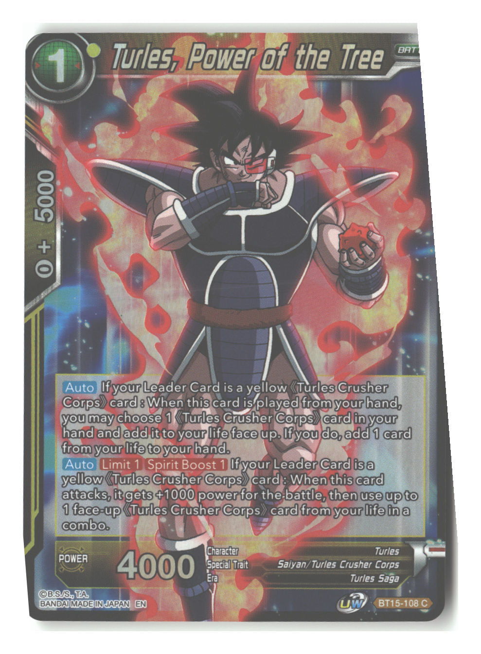 Turles, Power of the Tree