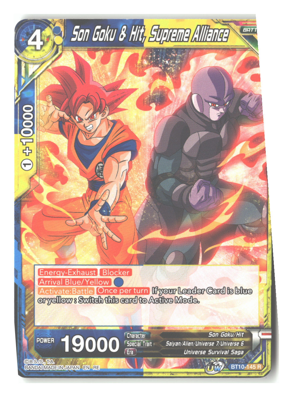 Son Goku & Hit, Supreme Alliance