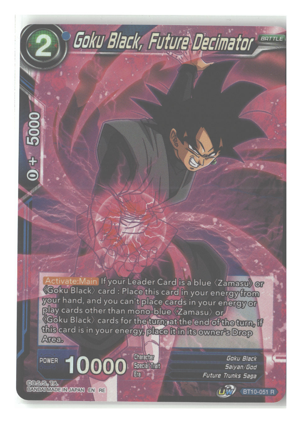 Goku Black, Future Decimator