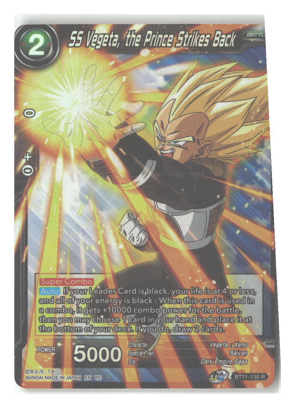 SS Vegeta, the Prince Strikes Back