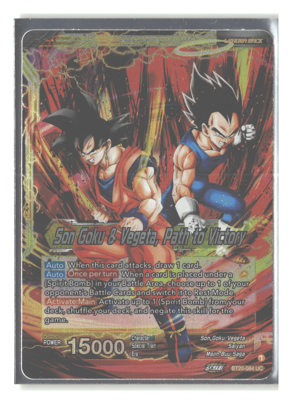 SS Vegito // Son Goku & Vegeta, Path to Victory