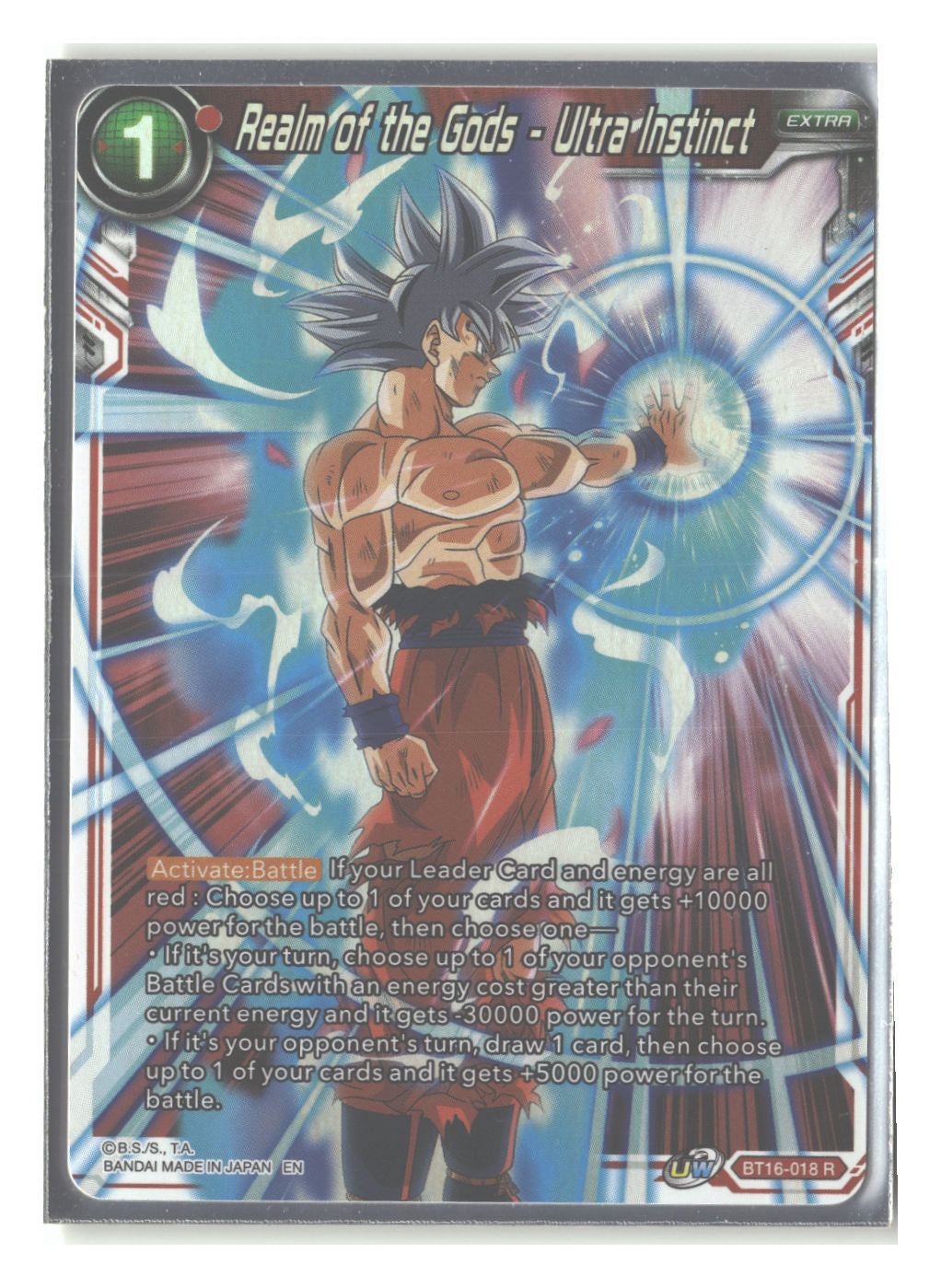 BT16-018 Ultra Instinct