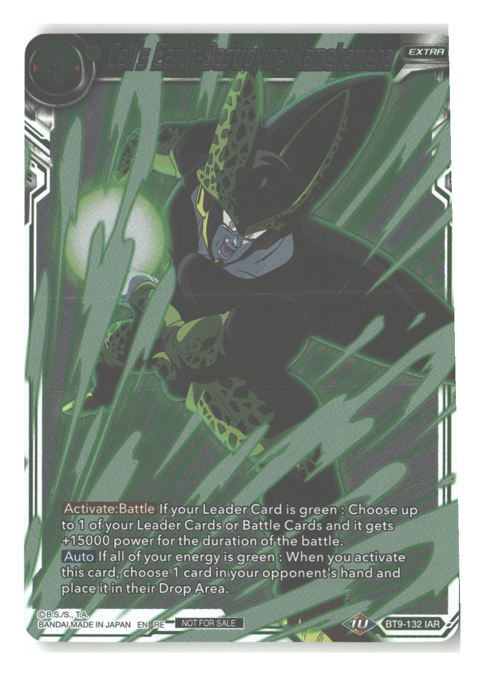 Cell's Earth-Destroying Kamehameha