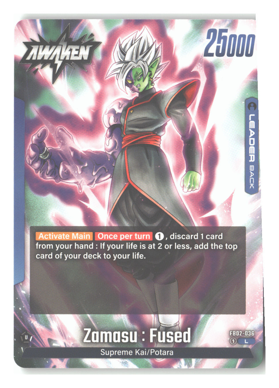Zamasu : Fused - FB02-036