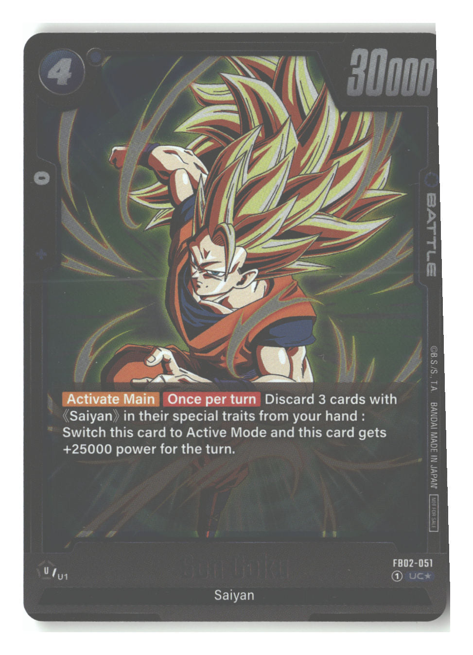 Son Goku - FB02-051 (Tournament Pack 02)