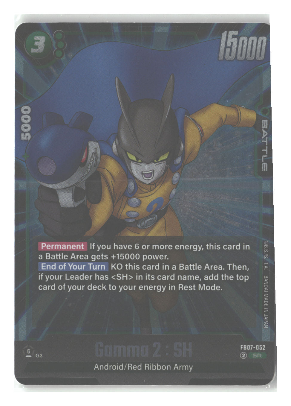 Gamma 2 : SH