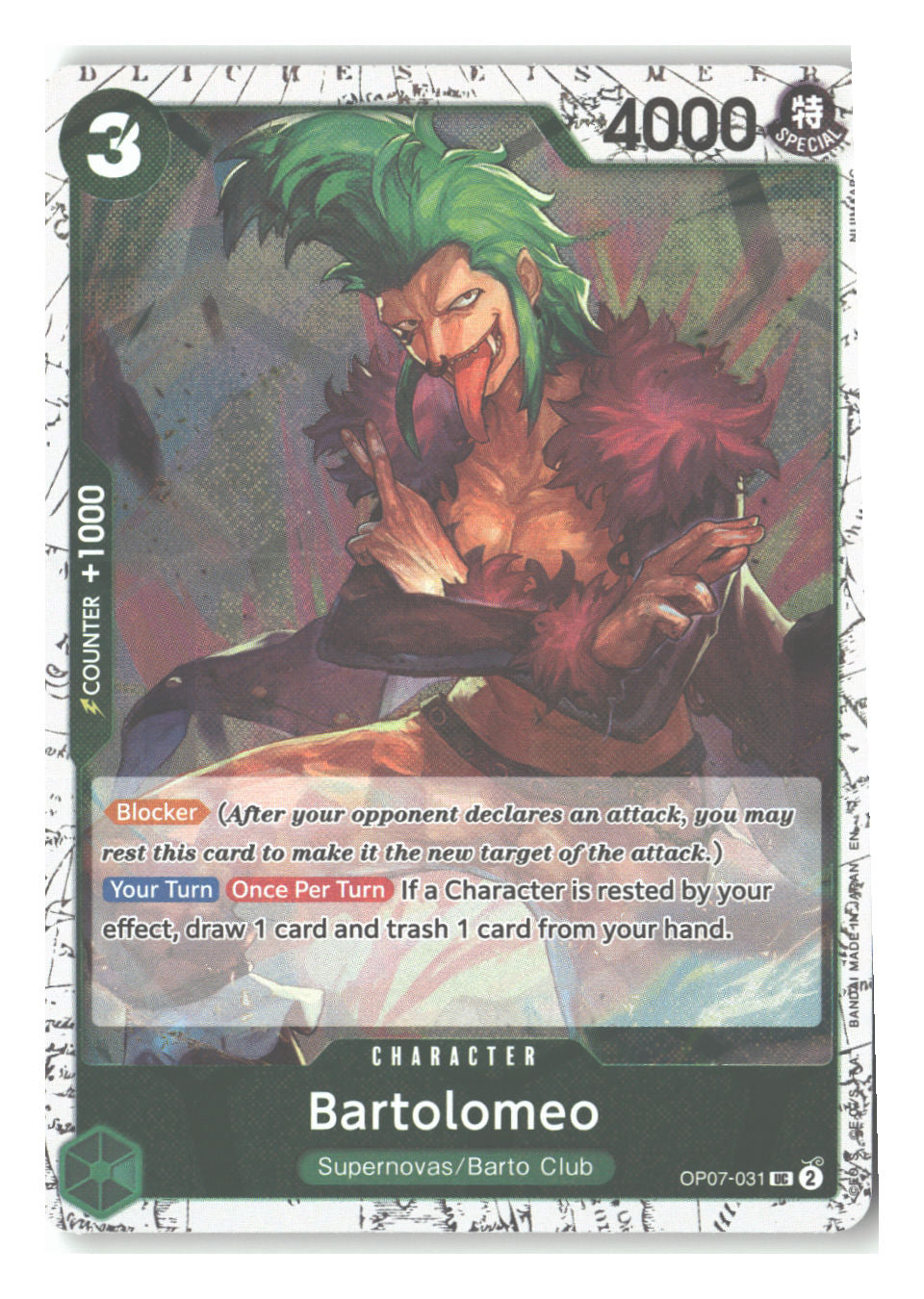 Bartolomeo (Pirate Foil)