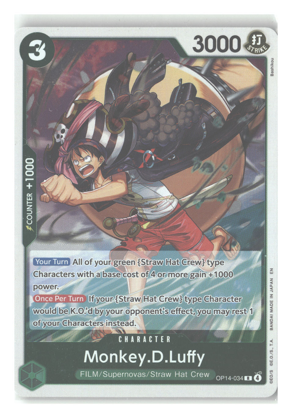 Monkey.D.Luffy - OP14-34 | Default Title / English / Foil
