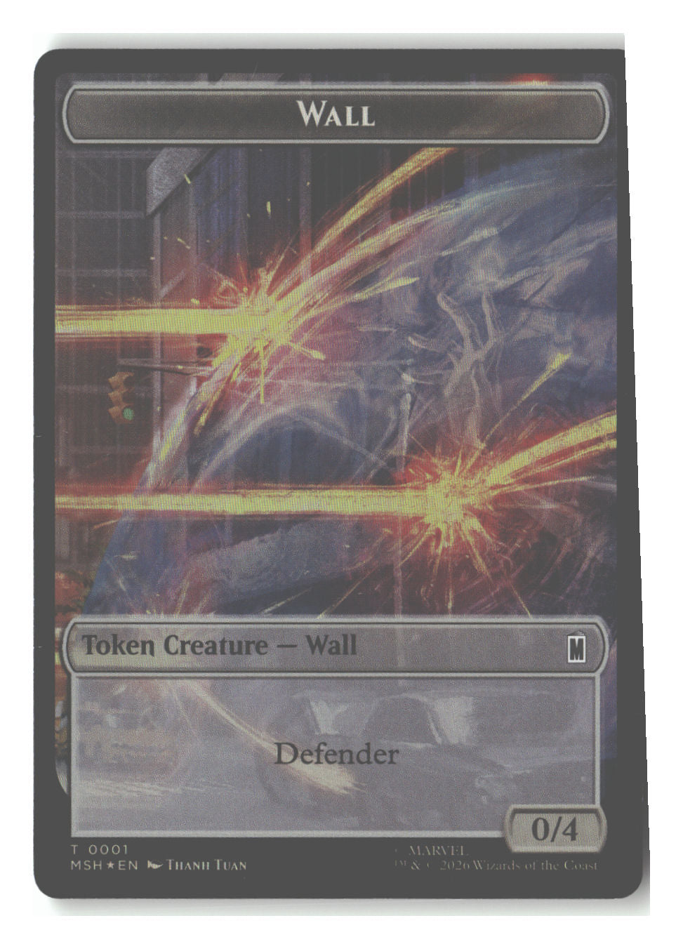Wall // Alien Double-Sided Token