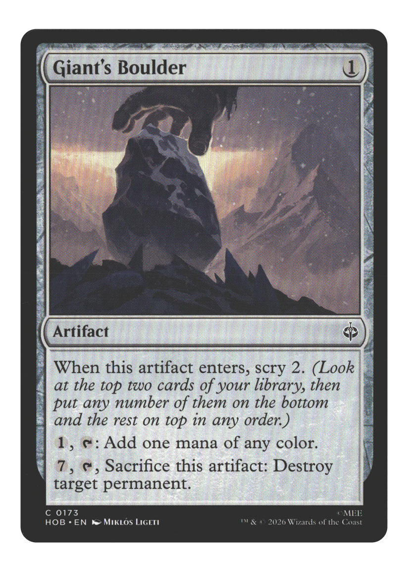 Giant's Boulder