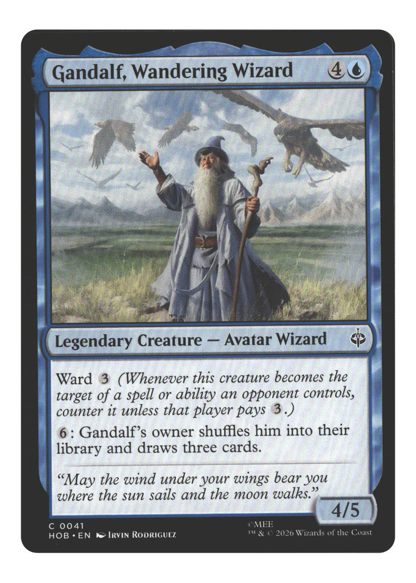 Gandalf, Wandering Wizard