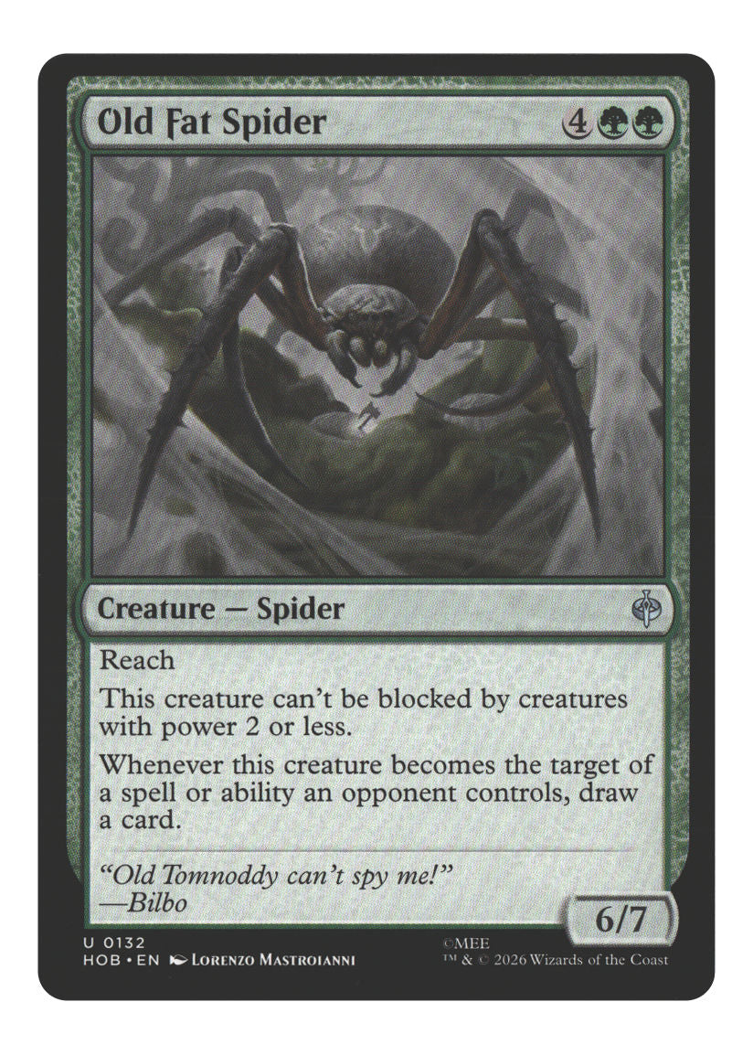 Old Fat Spider