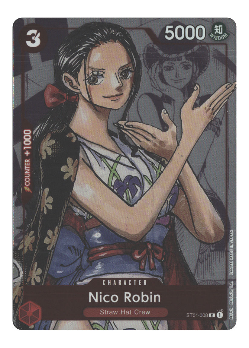 Nico Robin - ST01-008 (Alternate Art)