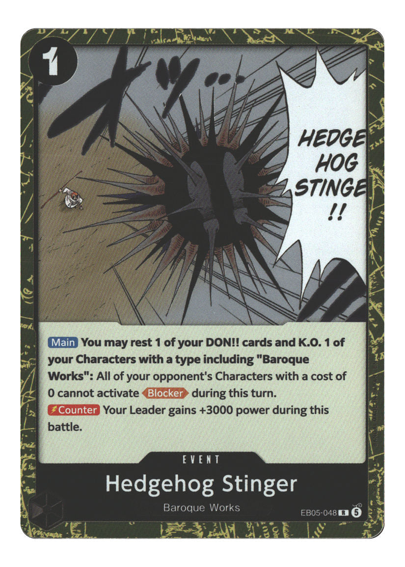 Hedgehog Stinger