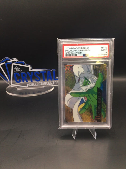 2001 Dragon Ball Z Super Rare Holo Foil Prizm Piccolo Artbox Series 4 P-10