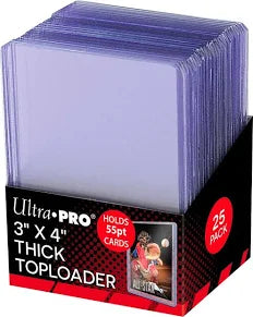 Ultra Pro: UP81181 3" X 4" Action Packed 55PT Toploader 25ct