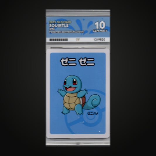 Squirtle ACE 10 Gem Mint - Pokémon Center Exclusive (Japanese)