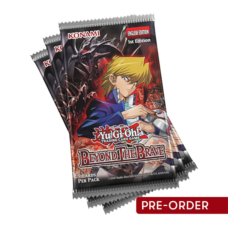 Yu-Gi-Oh! Beyond the Brave 3-Booster Tuck Box